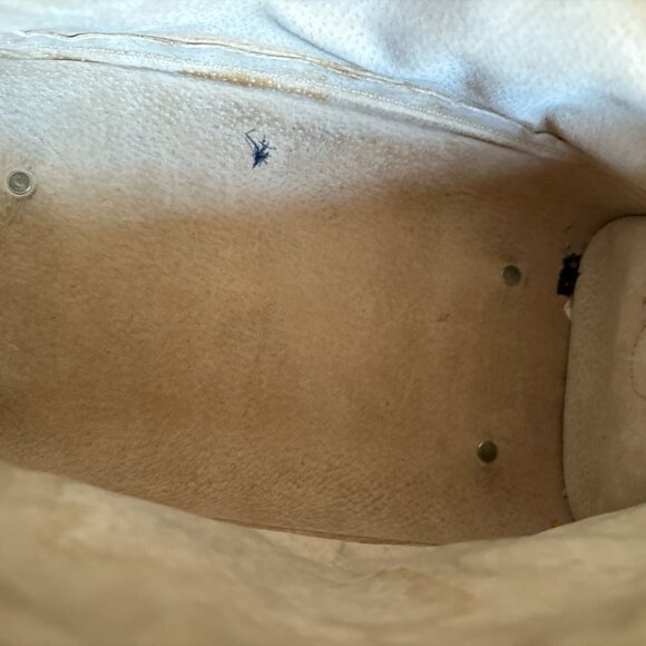 Vintage Brahmin Satchel Handbag Brown Black Smooth Leather Timeless Preppy - Picture 16 of 16